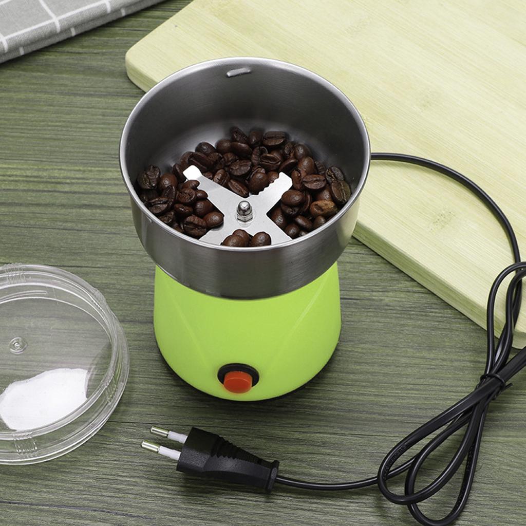 Электрическая кофемолка бытовая портативная многофункциональная зерновая мельница с лезвием из нержавеющей стали для ежедневного использования