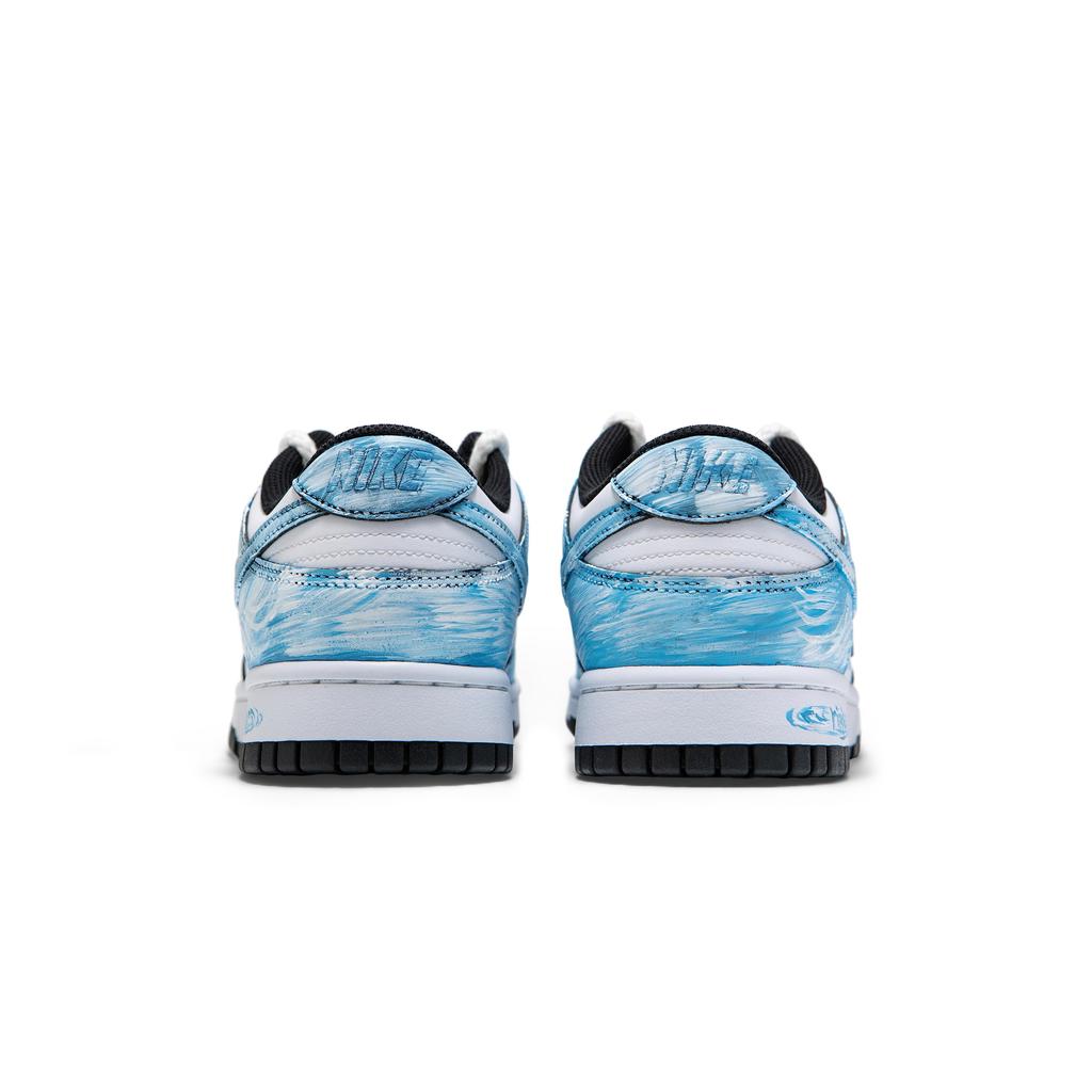 Nike Кроссовки Dunk Скользкие Устойчивые к истиранию Низкие Кеды для скейтбординга Мужские Белые Синие DD1391-100(Team1326-SBOX)