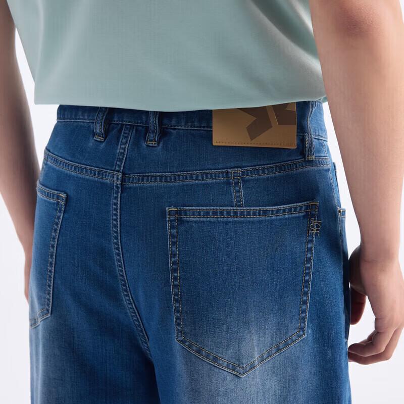 JOEONE Мужские джинсы из воздушного денима