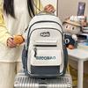 Стиль Студенческий Минималистичный Школьный Рюкзак Большой Вместимости Рюкзак Уличная Сумка Путешествия