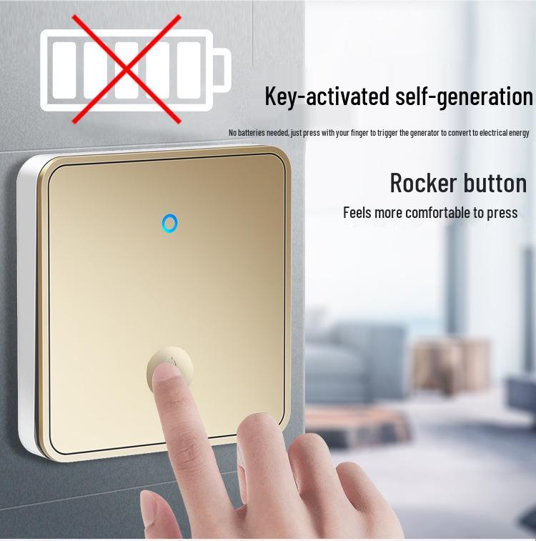 Smart Ultra-Long Range Self-Powered Wireless Doorbell for Homes