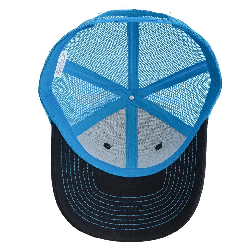 For Men & Women Gender Neutral Two Tone Cap Curved Brim Style Trucker Hat Men & Women Casual Outdoor Air Permeable Ventilated Summer Cap