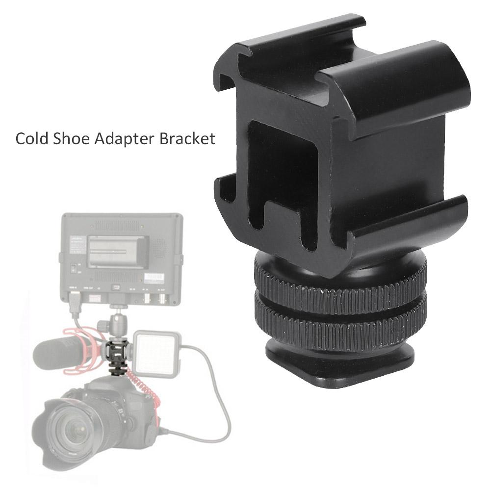 1 4 Двухслойный винт Один для трех База с горячим/холодным башмаком Заполняющий свет Многофункциональный кронштейн