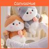 Toy Plush Cat Fish Hugging Doll Stuffed Animal Cartoon Kitty Home Decor Gift