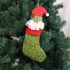 Holiday Hanging Sock Large Christmas Stocking for Christmas Tree Decoration Mantel Display Holiday Party Gifts Bag