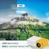 YG300 Smart Projector WiFi Auto Focus Bluetooth Android LED HD Projetor для домашнего кинотеатра 1000 люмен портативный проектор для улицы