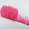1M 5M 10Meter 8-10CM Black Ostrich Feather  Trims Natural White Ostrich Feather for Craft Ribbon Fringe for Skirt Party Clothing