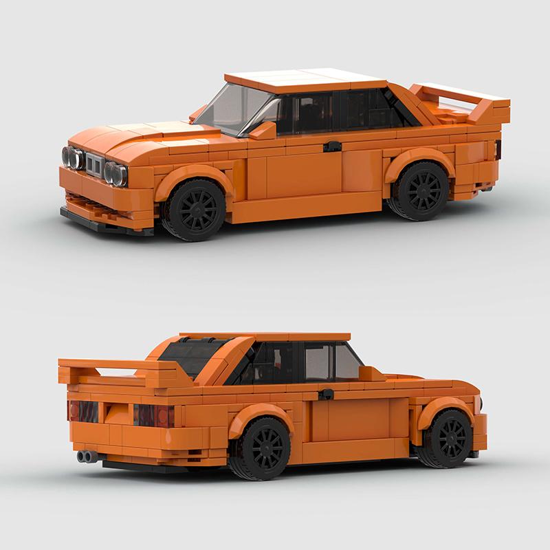 Moc City Speed Car Rally Sport Vehicle Racer ae86 M8 Модель Строительные блоки R34 Гоночный Супер Техника Кирпич Рождественский подарок