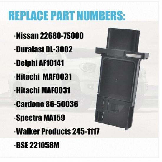 MAF Mass Air Flow Sensor Meter For 2004-2014 Nissan Quest 3.5L AF10141