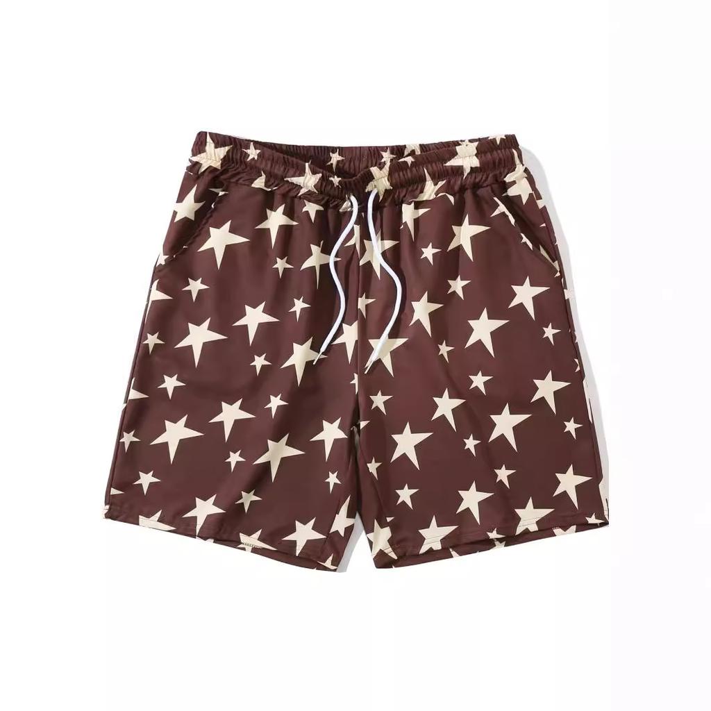 Мужские летние спортивные повседневные шорты больших размеров для пляжа, мужские шорты