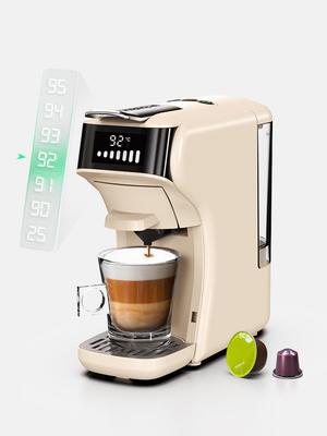 Hibrew H1B 6-в-1 Домашняя Кофемашина 20-Барное Давление Программируемое Горячее и Холодное Заваривание — Наслаждайтесь Свободой Кофе
