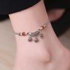 Little Fish Anklet For Women. Silver Minimalist Design With Retro Temperament, Fashionable And Personalized Jewelry Accessories