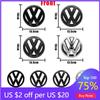 VW GTI GOLF 2026 Горячее для VW VOLKSWAGEN Volkswagen 135 мм Значок на переднюю решетку автомобиля и 110 мм Эмблема на крышку багажника сзади Аксессуары с логотипом