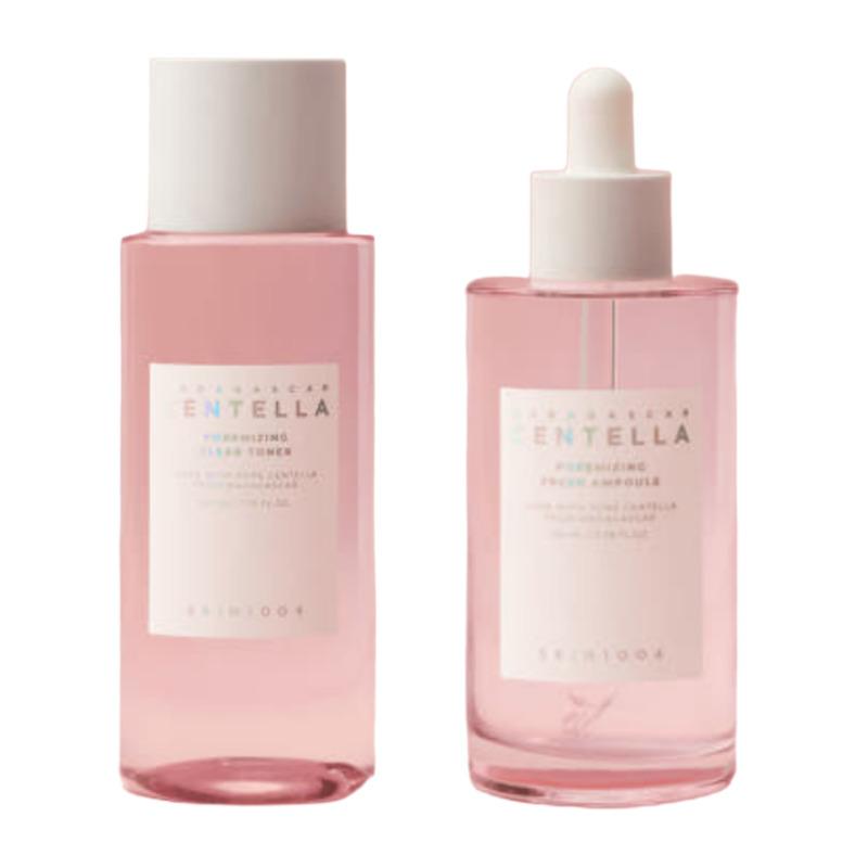 SKIN1004 Madagascar Centella Poremizing Toner 210ml + Fresh Ampoule 100ml Set