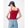 GU by Uniqlo Квадратный вырез Хлопковая смесь Топ-майка Сухой