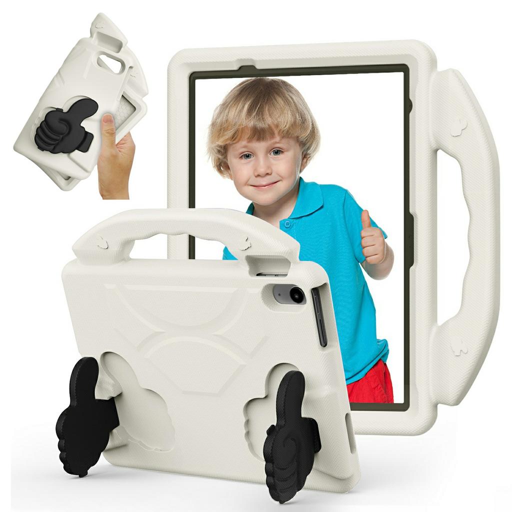 Ultra-Soft EVA Case For iPad (2025)/Air 11 (2025)/(2024)/10.9 (2022) Thumb Kickstand Tablet Cover