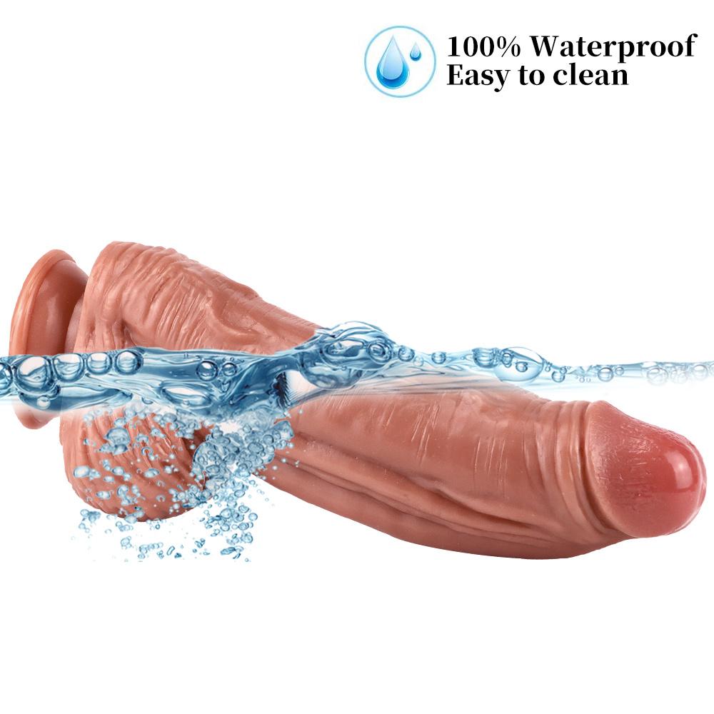 Огромный реалистичный дилдо для женщин с присоской, искусственный большой пенис, член, влагалище, точка G, анальный мастурбатор, секс-игрушка для взрослых 18 лет