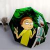 1pc Rick "Morty" Windproof Automatic Windproof Umbrella, Lightweight for Women/Men, Perfect Christmas Gift
