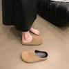 Fashion 2024 Hot Sale Ladies Shoes Basic Women's Slippers Summer Beach Slippers Women Closed Toe Solid Platform Slippers Ladies Shoes