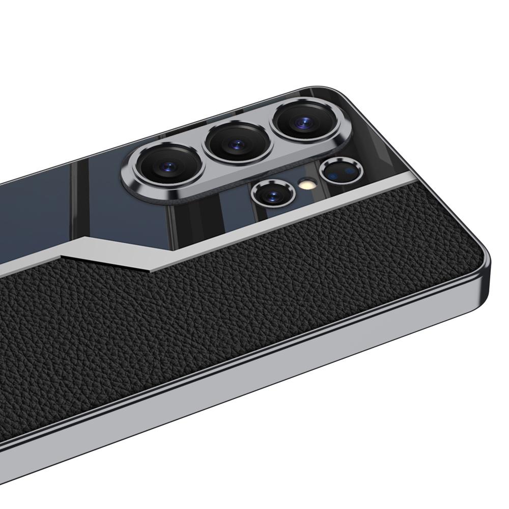 GKK Для Samsung Galaxy S26 Ultra Чехол ТПУ+ПК+ПУ Задняя крышка телефона Гальваническое покрытие