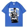 Графические футболки рэпера 50 Cent Мужская мода Хип-хоп Винтажные футболки с коротким рукавом Женские летние 100% хлопок Оверсайз футболки