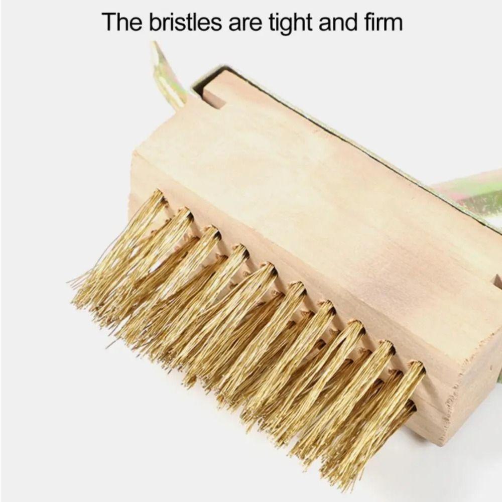 Long Steel Handle Weed Removal Brush Stainless Steel Garden Tools Manual Crack Weeder  Patio