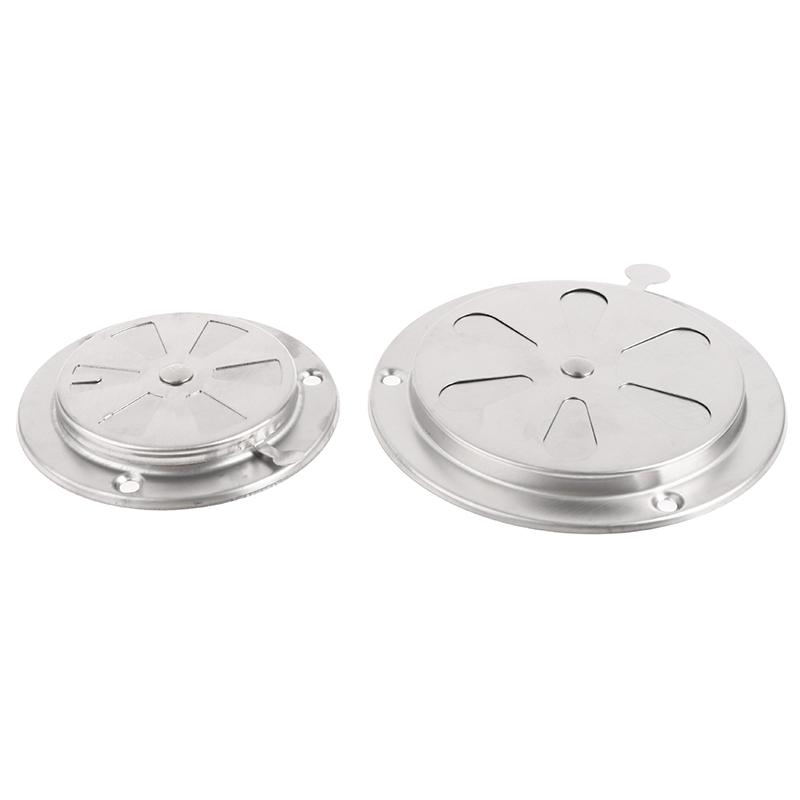 Регулируемая вентиляционная решетка 95/125 мм, круглые вентиляционные решетки, крышка для барбекю, гриль для курильщика, вытяжная вентиляционная печь