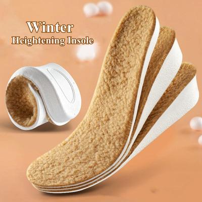 № 8, увеличивающие высоту стельки для ног, зимние плюшевые теплые стельки для обуви, вкладыши для зимней обуви Martin, утепленная подошва для мужчин и женщин