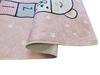 Tapis chambre enfant 120x160 cm Polyester Marelle Rose