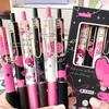 6PCS Butterfly Series 0.5mm Writing Pen Kawaii Black Ink Pen Boxed Cute Press Gel Pen  School Office