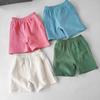 Summer Girl Boy Cotton Yarn Shorts Kids Girls Thin Soft Comfortable Breathable Short Pants Children's Clothing