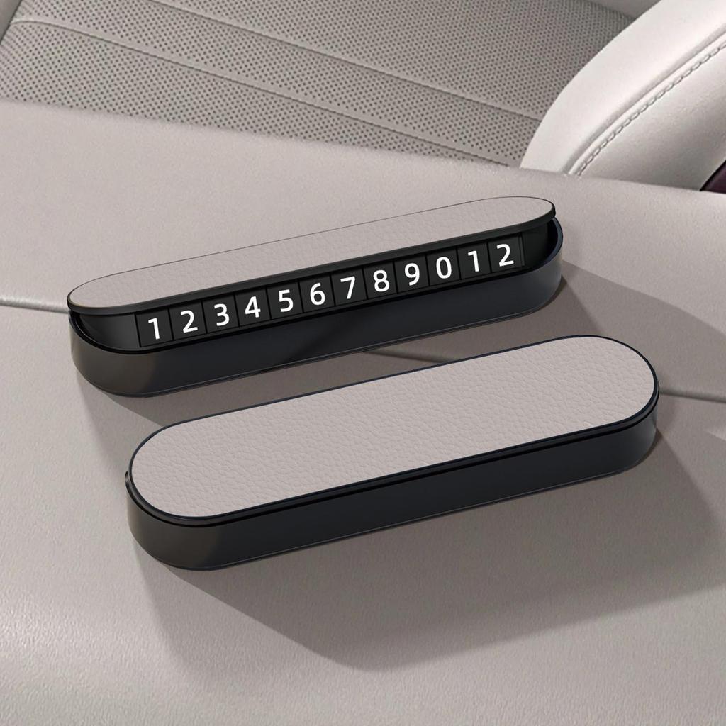 Временная парковочная номерная табличка для салона автомобиля Xiaomi YU7/SU7 - Оригинальный цвет