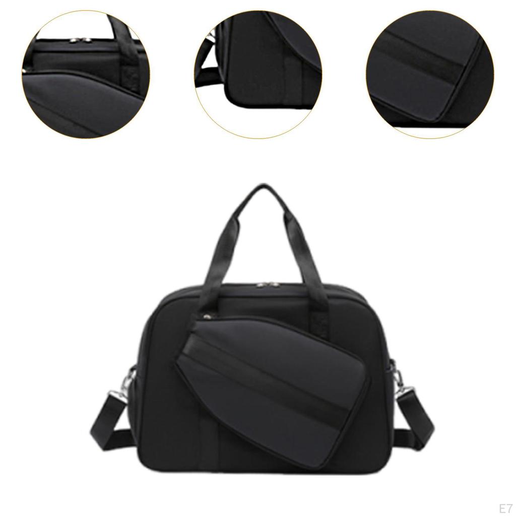 Спортивная сумка Pickleball Bag, многоцелевая, портативная, большая вместимость, с отделением для обуви, стильная