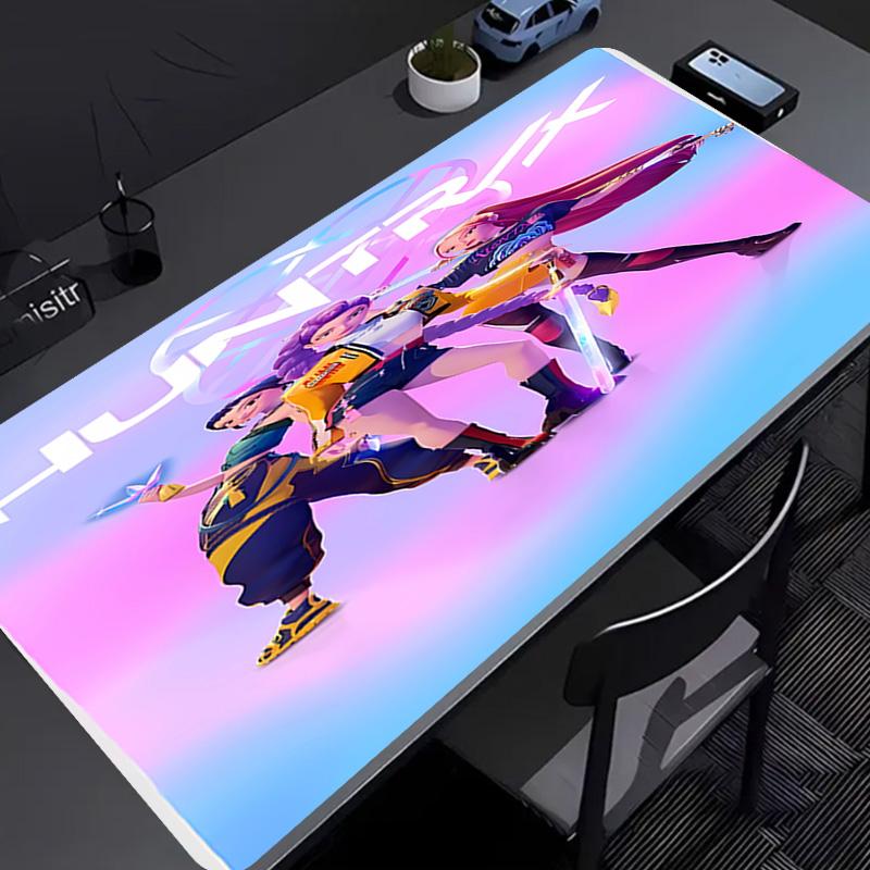 Demon Hunter Mouse Pad - Non-Slip Rubber Base, Smooth Surface for Work,Gaming,Office,And Home Use, Desk Mouse Pad