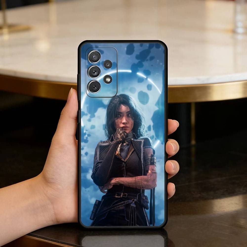 C-Clair Obscur Expedition 33 Мягкий Силиконовый Черный Чехол для Телефона Для Samsung Galaxy A73,A72,A71,A70,A53,A52,A51