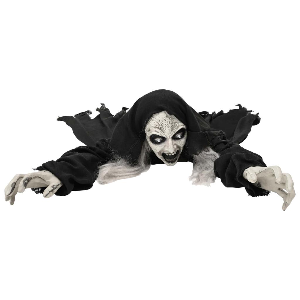 Halloween Crawling Zombie SPOOKA Black 41 x 130 x 24 cm