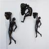European Style Rock Climbe Statue Unique Abstract Character Pendant  Living Room