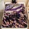 RSC Anderlecht Printed Flannel Blanket, soft throw for bedroom sofa, washable, fan merchandise, great gift.