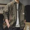 Men's Fashion Long Sleeve Japanese Work Shirt - Casual All-Match, Cool High-End Spring/Autumn Jacket