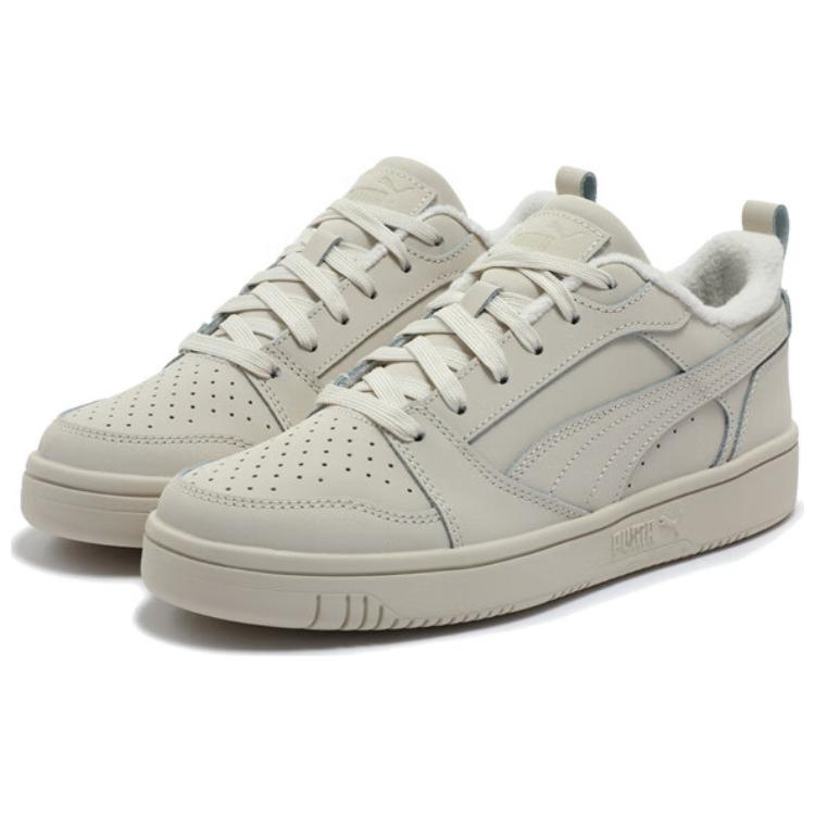 Puma Rebound V6 Comfortable Versatile Low-Top Sneakers Unisex Sneakers Gray 397475-01