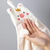Cartoon Animal Coral Fleece Hand Towel