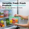 Leak-Proof Silicone Storage Bags Reusable Ziploc Bags BPA Free Food Storage Bags  Kitchen Supplies