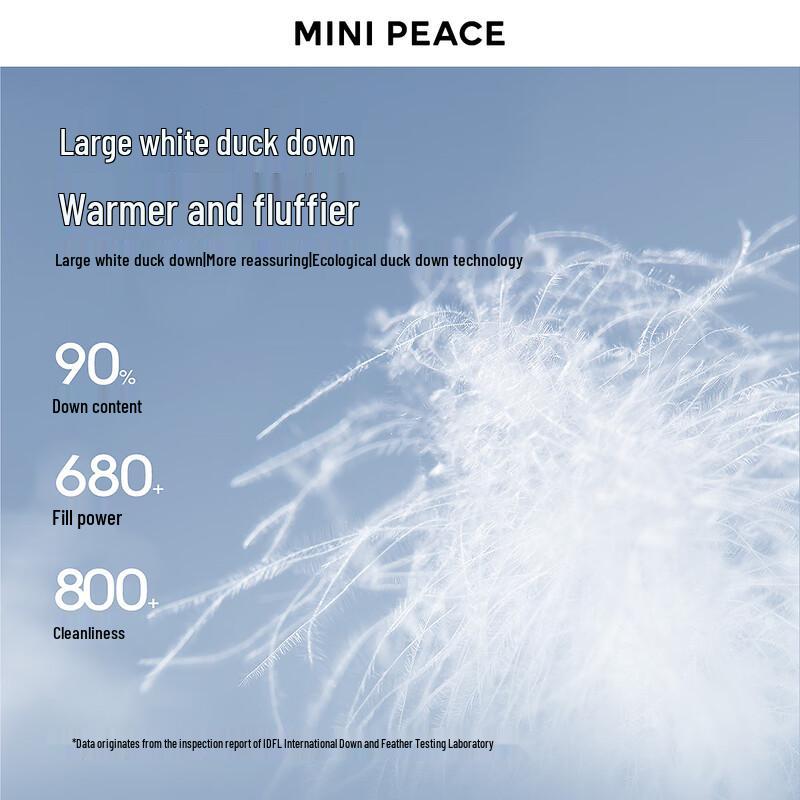 Зимняя пуховая куртка для мальчиков MiniPeace