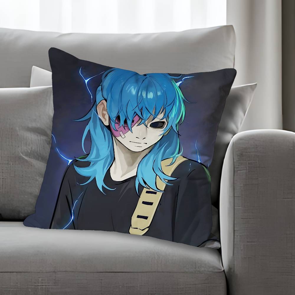 Game SSallys FFace Anime Celebrity Merchandise AllMatch Printed Pillow Case Sofa Car Office Room Decoration Protector