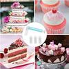 Набор инструментов для украшения торта с кондитерскими мешками и насадками из нержавеющей стали для выпечки, глазури, крема, цветов и украшения десертов