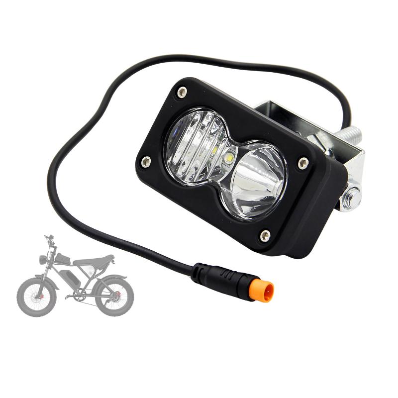 3 Inch LED Pod Spotlight Plug and Play High Brightness Light for Ridstar Q20 Motorcycle Pickup Offroad Utility Vehicle