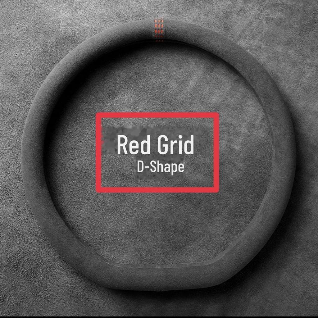 Дышащий, впитывающий пот чехол на руль в форме буквы D из замши для всех сезонов