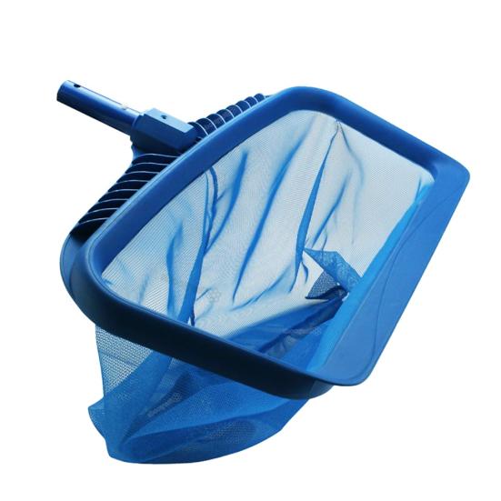 Plastic Leaf Rake Fine Mesh Net Skimmer Swimming Pool Pond Spa Cleaning Tool