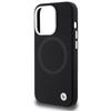 Bmw Signature Liquid Silicone Magsafe Case For Iphone 15 Pro Max - Black