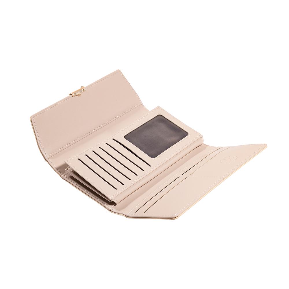 Женский длинный складной кошелек — шикарный многофункциональный дизайн с большой вместимостью